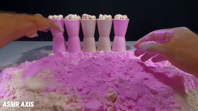 Baking Soda Crushing #asmr #crumble