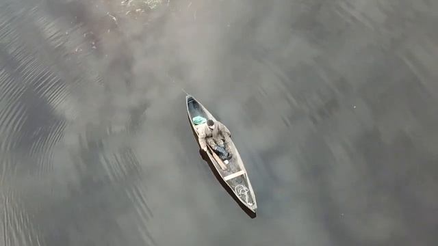 Деревенский на рыбалке...