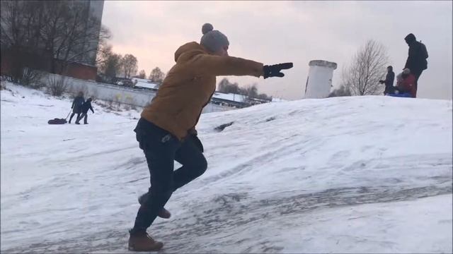 Катание на горки в Орехово-Зуево смотреть онлайн