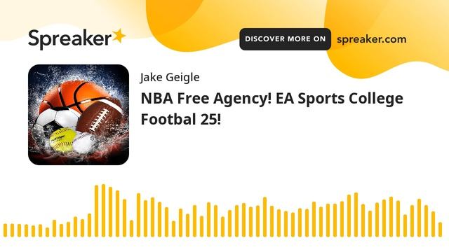 NBA Free Agency! EA Sports College Footbal 25!