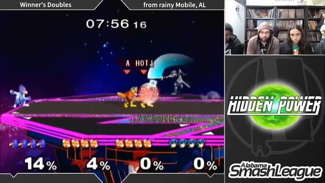 Hidden Power (March 2018): Melee Doubles WS - Magi + Bonsai (Blue) Vs. Espeon + TaylorHJ (Red)