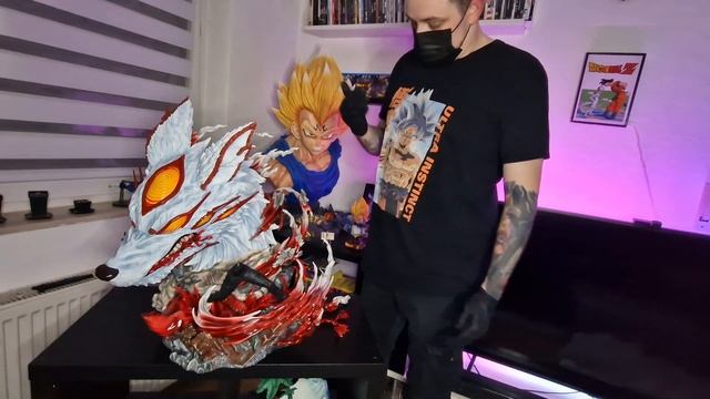 ChainSaw Man - Niren Studio Hayakawa Aki Resin Statue unboxing 😲🐺 смотреть онлайн