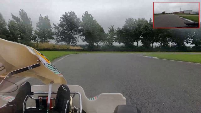Testing @Hooton Park Kart Club - Session #2 - Rotax Junior Max Kart - Damp conditions смотреть онлайн