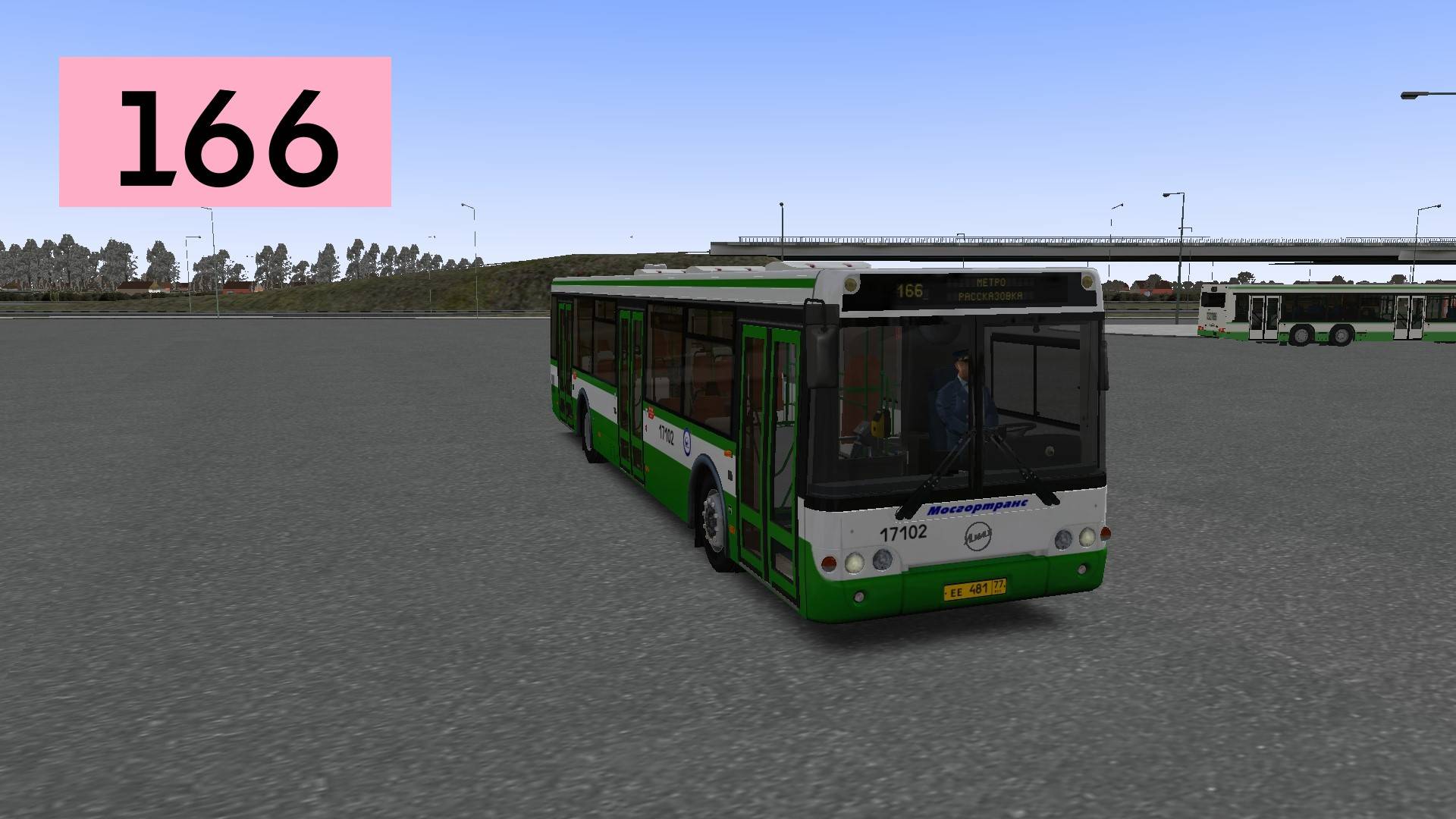 OMSI 2: Автобус №166 Метро Рассказовка - Солнцево парк смотреть онлайн