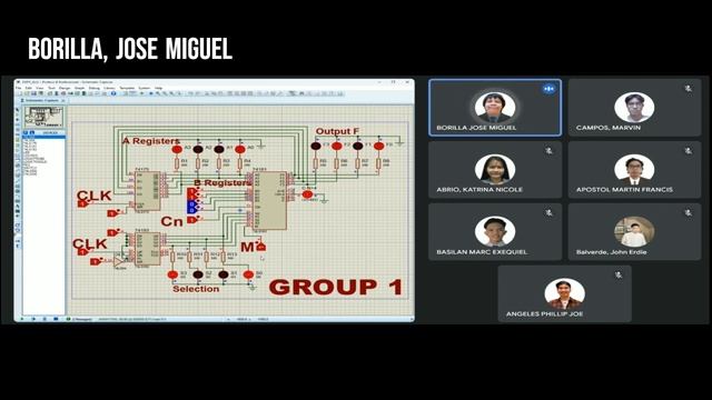 Group 1 EXP 3 PROTEUS SIMULATION смотреть онлайн