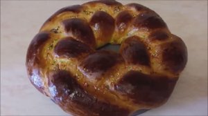 ВЫПЕЧКА Рецепт ПАСХАЛЬНОГО КОЛЬЦА с тремя НАЧИНКАМИ Очень ВКУСНО !!!!