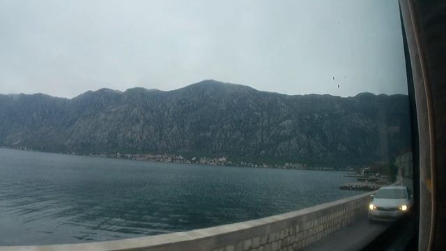 Montenegro bus journey, TIVET TO KOTOR AWESOME SCENIC VIEWS смотреть онлайн