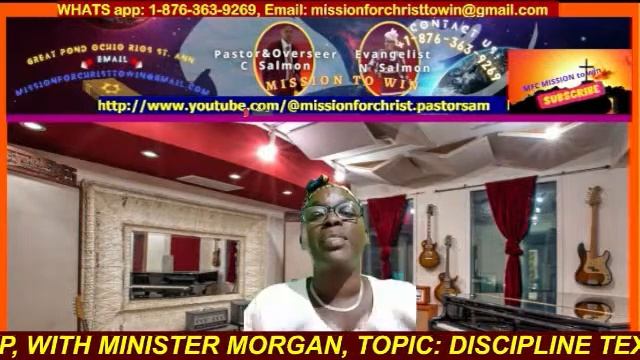 “M.F.C, THE HOUSE OF GAP, WITH MINISTER MORGAN, TOPIC: DISCIPLINE TEXT: PROVERBS 12:1. смотреть онлайн