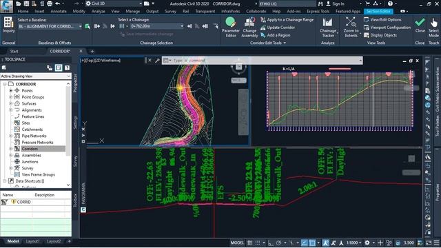 3D5 Civil 3D Complete Tutorials in Amharic Ethio LiQ Corridor Section Editor Very Powerful смотреть онлайн