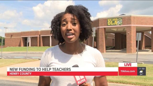 Gov. Kemp delivers announcement on education in Henry County | 11Alive News at Noon смотреть онлайн