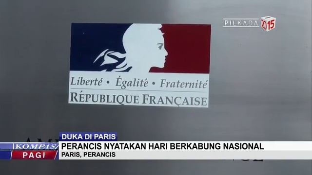 Perancis Nyatakan Hari Bekabung Nasional