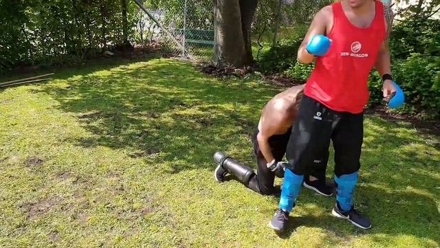 MMA sparring: Zen Dragon host vs Team Zen Dragon member! смотреть онлайн
