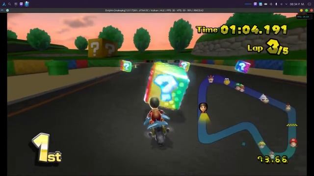 Test 720p (2X) Mario Kart Wii Deluxe 6.0 (PC Gobierno El Salvador, Latitude 3120, Artix Linux) смотреть онлайн