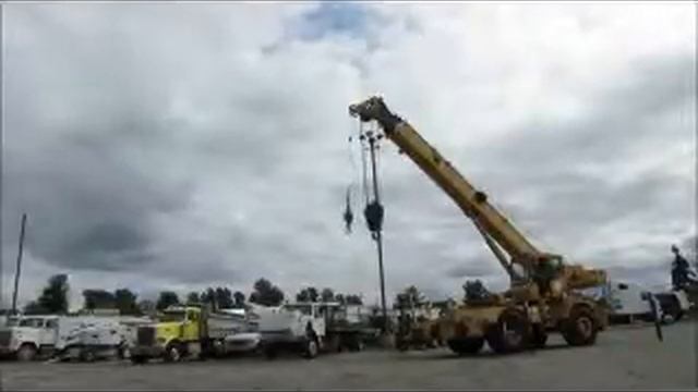 For Sale Grove RT635C 70,000 lbs Rough Terrain Crane 105' 35 Ton Cap bidadoo.com смотреть онлайн