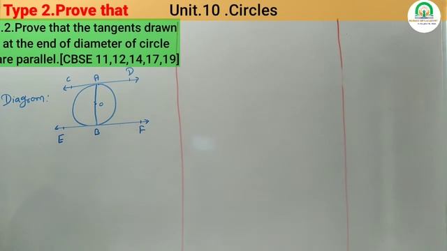 Class 10.Unit10.Circles.Type 2.Prove that questions based on theorems смотреть онлайн