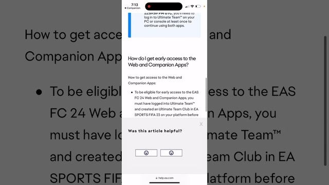How To Sign In EA FC 24 App?