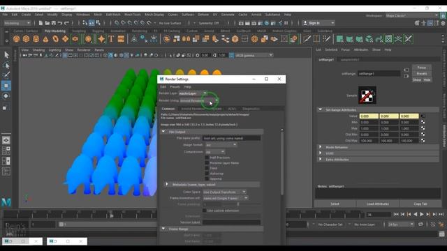 Sampler Info - Point World, Object, Camera | Set Range | Position Pass | Utility Maya Tutorial
