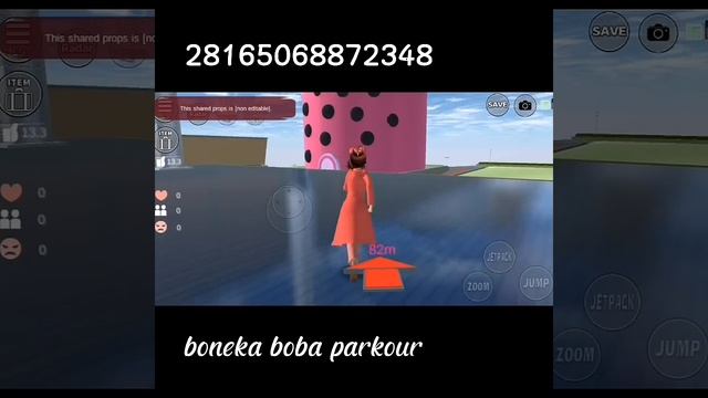 ID Sakura School Simulator boneka boba parkour смотреть онлайн