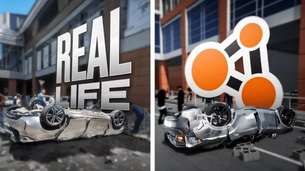 Аварии на реальных событиях в BeamNG. Drive #60