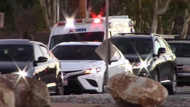 Loma Linda Medic Squad 251, AMR & DC 1105 Response Arrival To Traffic Collision смотреть онлайн