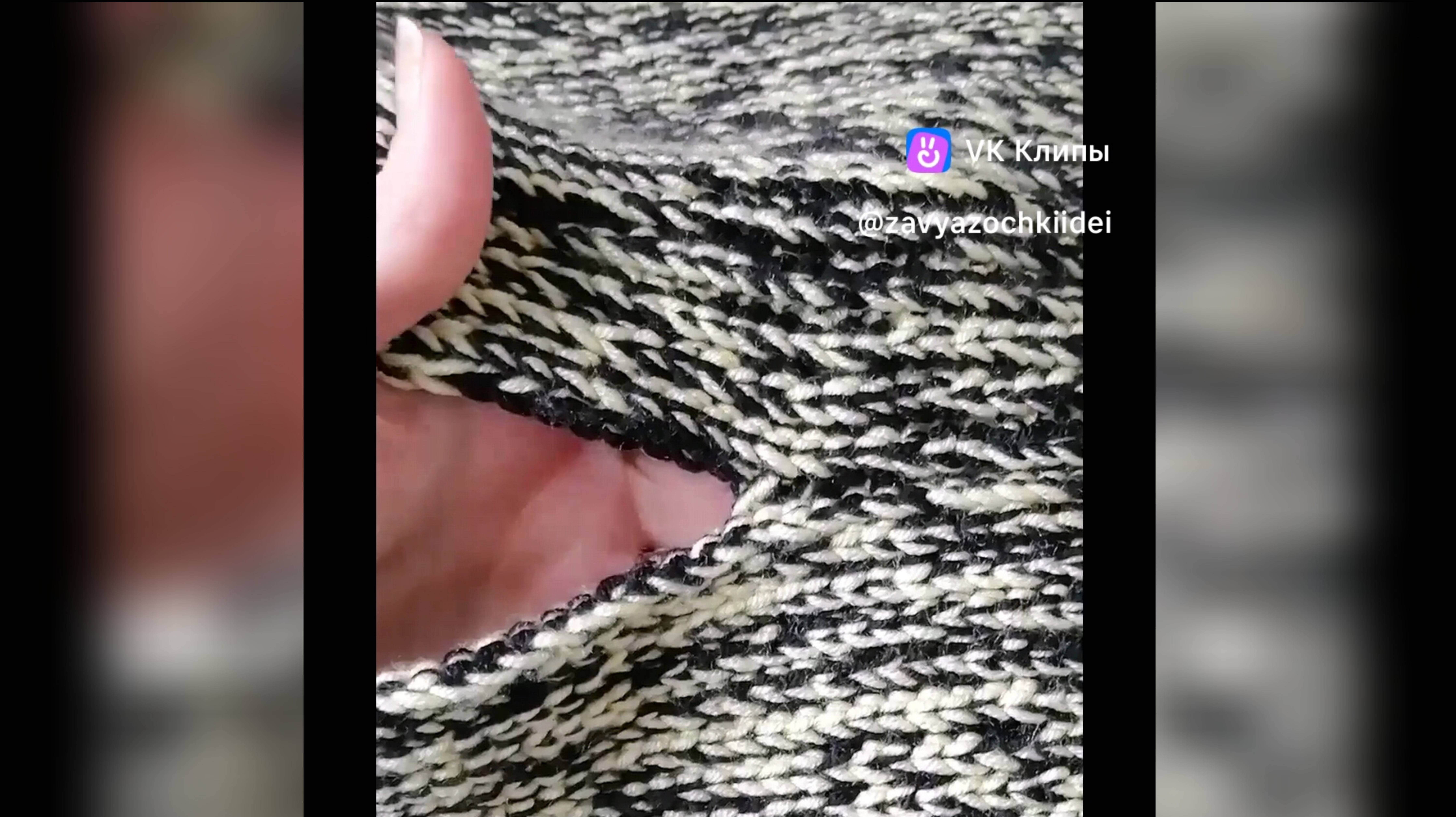 Соединение полотна крючком, узор - английская резинка соединительными столбиками.