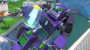 ЗЛОЙ РОБОТ ЗАГИПНОТИЗИРОВАЛ Автомобильный Город! СУПЕР РОБОТ спешит на помощь! - Робот и Пожарный