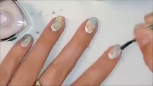 Glitter Opal Nails For The 31 Day Challenge 2015 #31DC2015