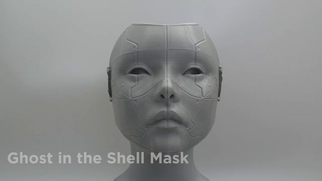 Ghost in the Shell Mask #Timelapse #3DPrinting #adafruit смотреть онлайн