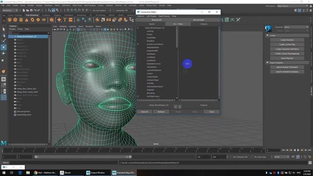 5 Setting Up The Head In Maya смотреть онлайн