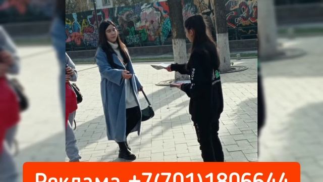 Реклама в Шымкенте | Раздача листовок смотреть онлайн