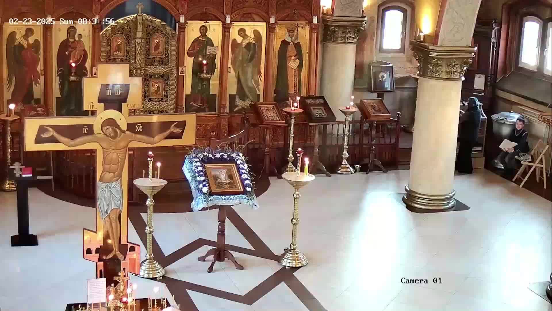 Божественная литургия. 23.02.2025 в 9-00. смотреть онлайн