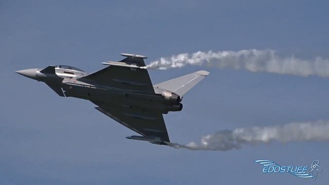 Amazing Austrian Air Force Eurofighter EF-2000 Typhoon Display - AIRPOWER16 HD