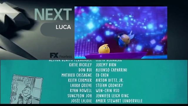 Luca End Credits On FX смотреть онлайн