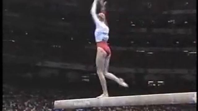Svetlana Khorkina - 1996 Olympics Team Optionals - Balance Beam смотреть онлайн