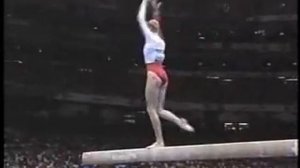 Svetlana Khorkina - 1996 Olympics Team Optionals - Balance Beam
