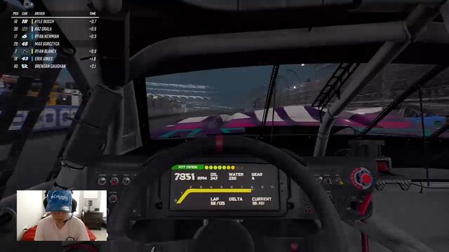 NASCAR 21' Ignition [Career Mode]- Race 8/36 - Blue-Emu Maximum Pain Relief 500 смотреть онлайн