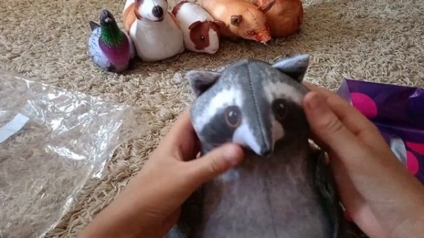 распаковка енота блоптоп 😄