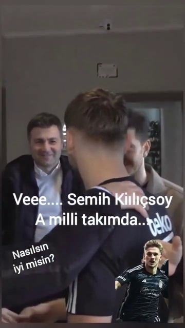 VE SEMİH MİLLİ TAKIMDA #semihkılıçsoy #montella #beşiktaş #amillitakım #shorts смотреть онлайн