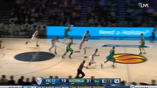 Full second quarter replay | PAC-12 v Boomers Farewell Series G2 | 14 Jul 2016 смотреть онлайн