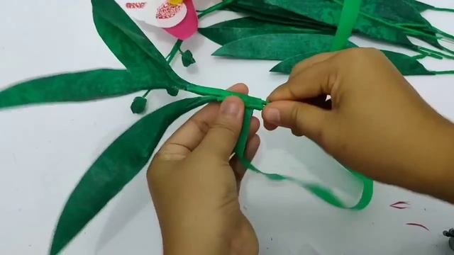 DIY Cara Membuat Bunga Anggrek Dari Plastik Kresek - How To Make Orchid Flower From Plastic Bag