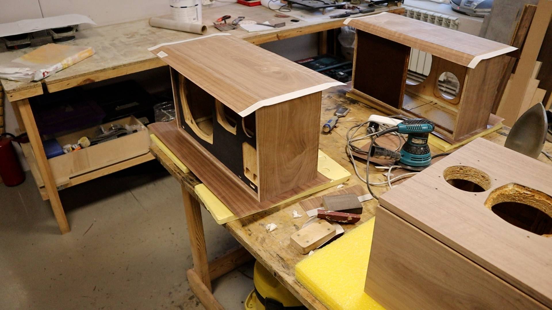 Фанеруем Radiotehnika S-70