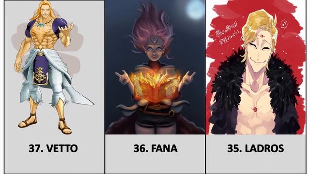 TOP 70 KARAKTER TERKUAT di MANGA ANIME BLACK CLOVER смотреть онлайн