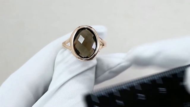 Кольцо из золочёного серебра AQUAMARINE с кварцем А6547001-п смотреть онлайн