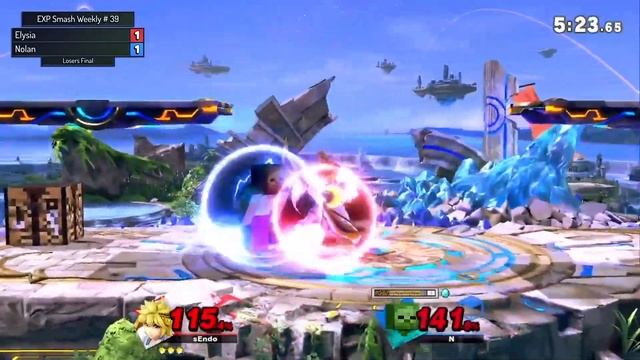EXP # 39 | Elysia (Dark Pit) vs Nolan (Roy) | Losers Final | SSBU Ultimate Tournament смотреть онлайн