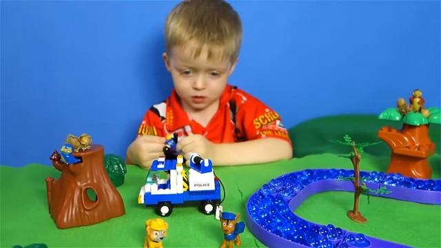 ЩЕНЯЧИЙ ПАТРУЛЬ Спасение Белочки Полицейская Машина Распаковка Видео для детей мультик Lio смотреть онлайн