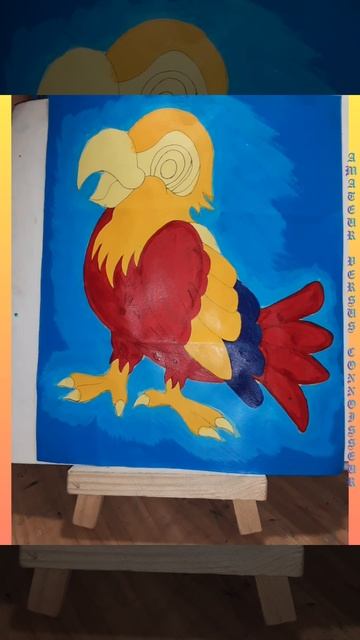 🐦#easyart#birds#art#scarletmacaw#acrylicpainting#macauart#practice #shorts #youtubeshorts смотреть онлайн