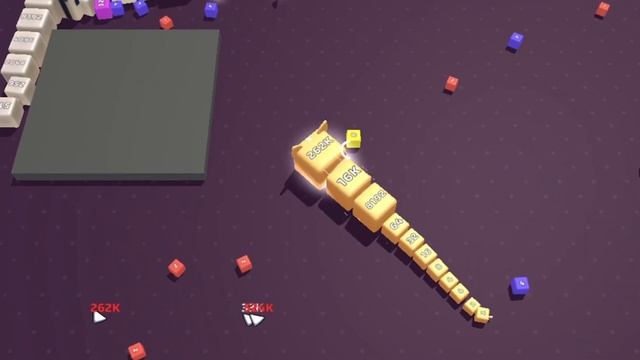 Cube 2048.io Game 🎲 A NEW GAME 🎲 CUBES SNAKE 2048.io Gameplay смотреть онлайн