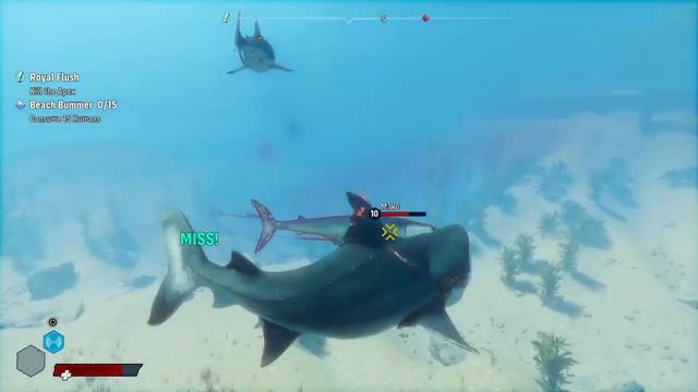 Apex Great White Shark boss fight (No upgrades) | ManEater смотреть онлайн