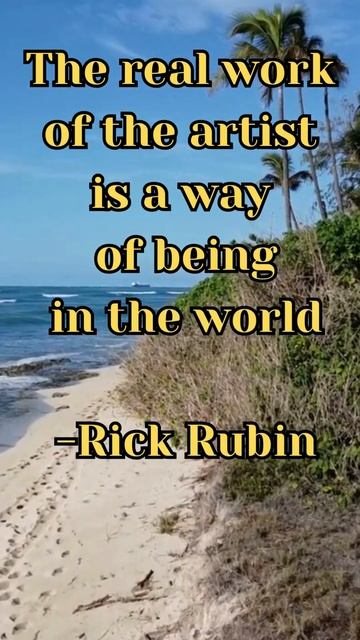 Uplifting and inspiring daily quote Rick Rubin for Life and Love Introspection #artists смотреть онлайн