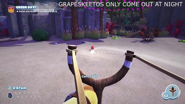 HOW TO CATCH A GRAPESKEETO IN BUGSNAX - WIGGLE - GREEN DAY - PURPLE SIMMERING SPRINGS смотреть онлайн